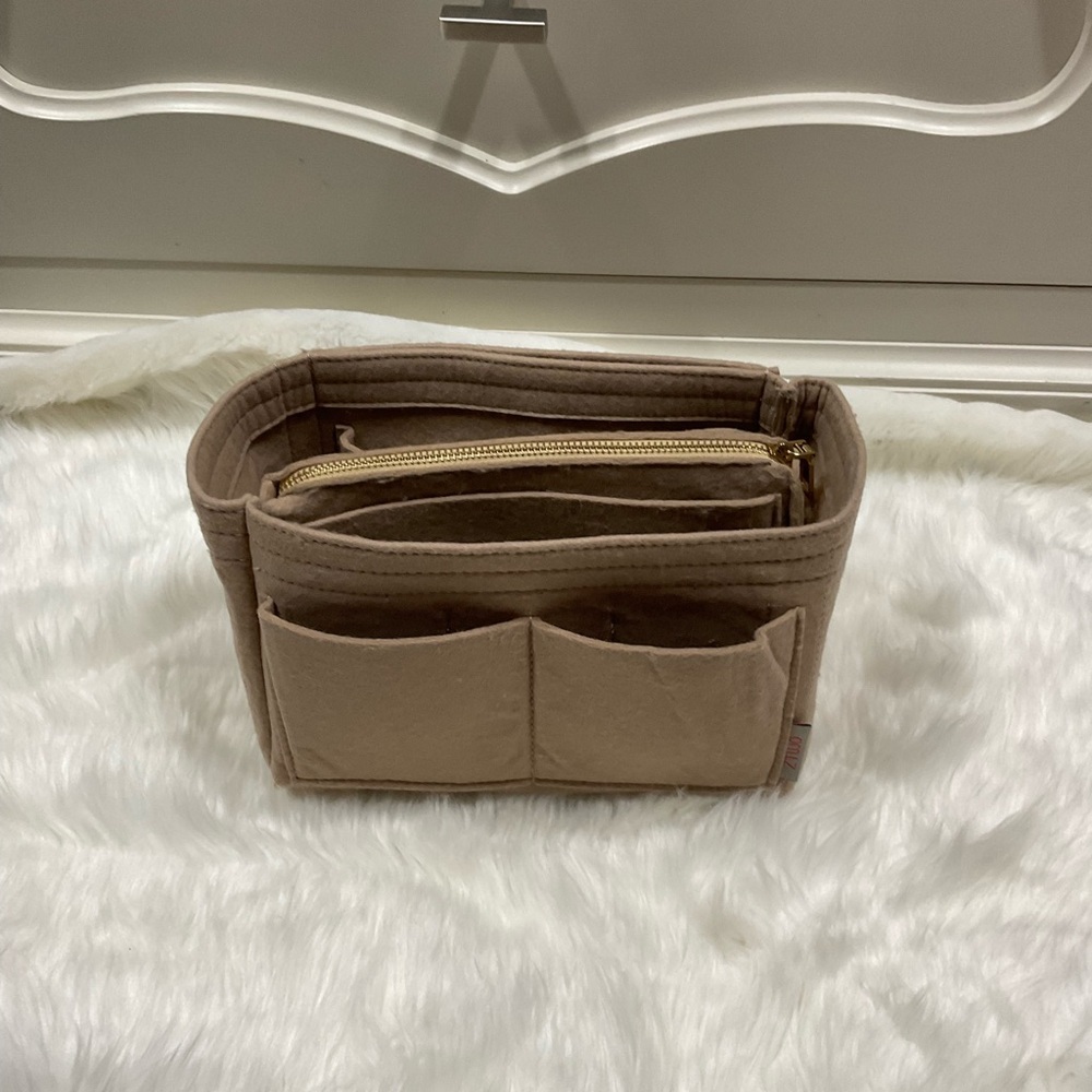 ZTUJO Purse Organizer Insert, Felt Bag Organizer For Handbag Purse Organizer